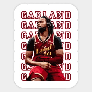 Darius Garland Basketball 2 Sticker